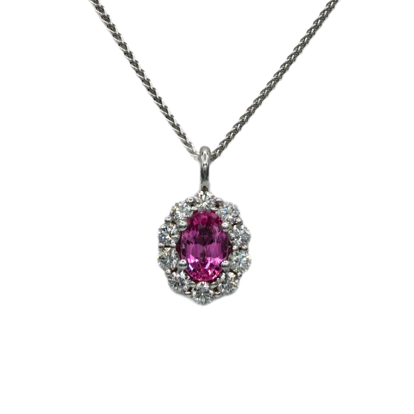 Pink Sapphire Pendant