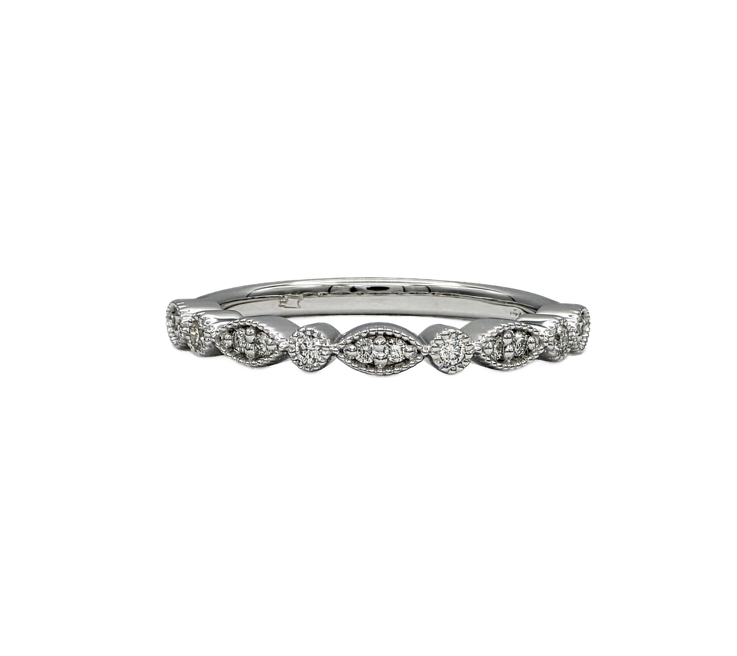 Diamond Wedding Band in 14K