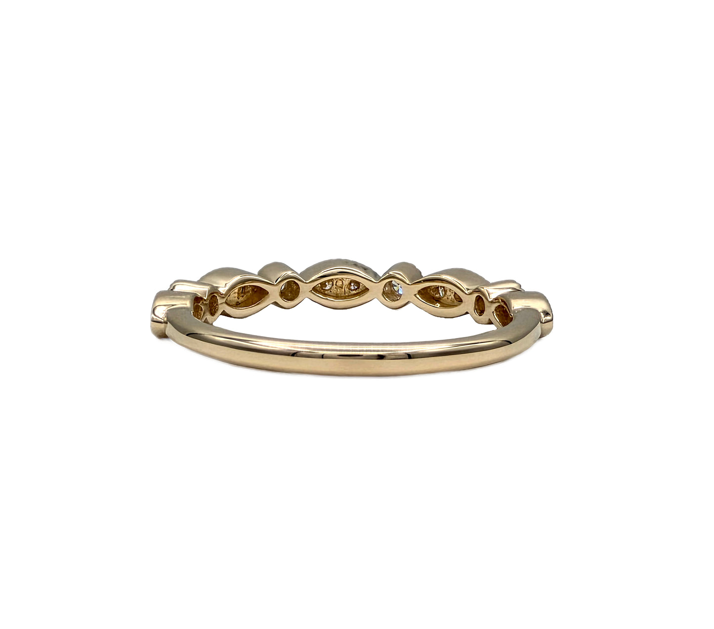 Diamond Wedding Band in 14K
