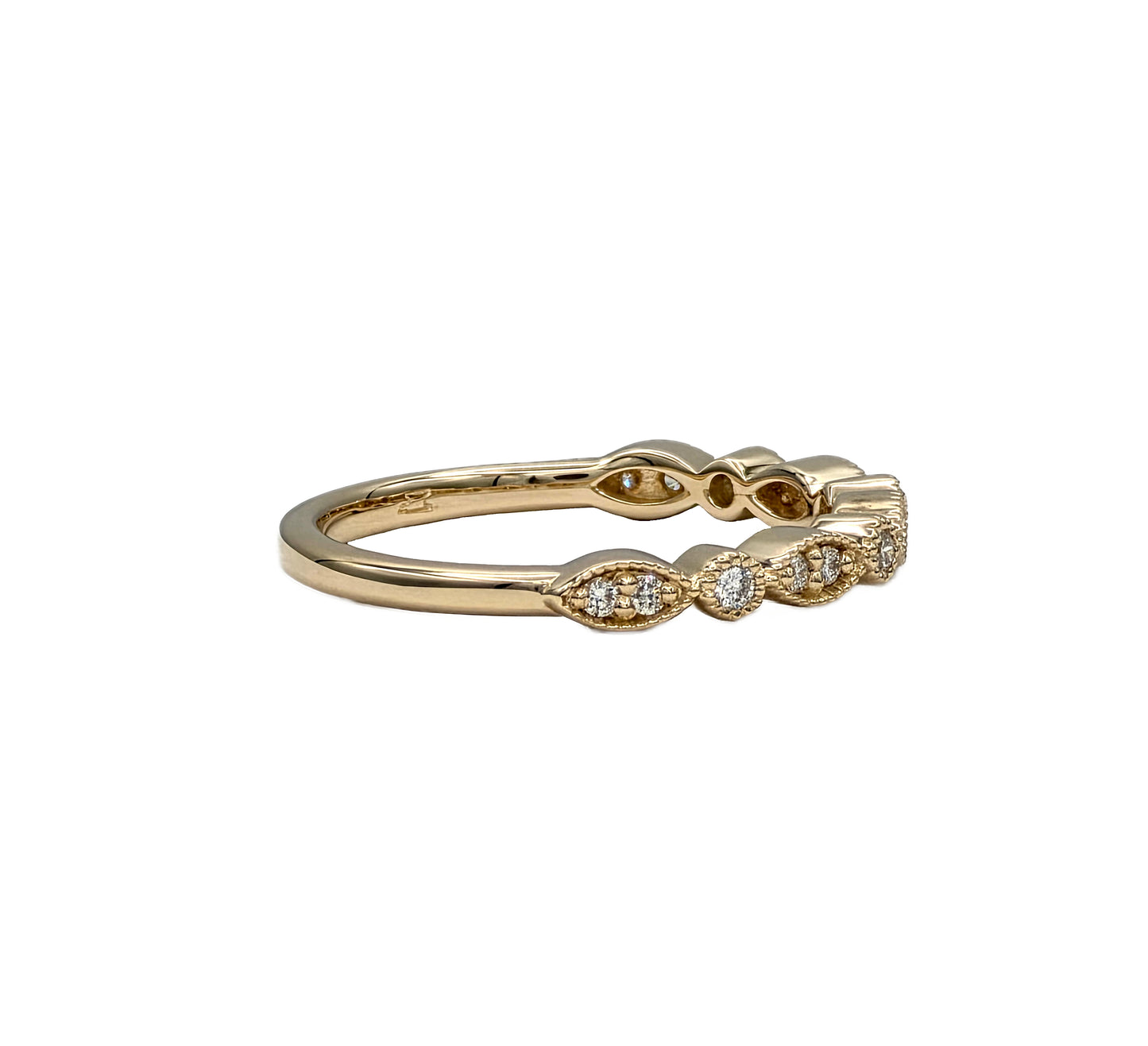 Diamond Wedding Band in 14K