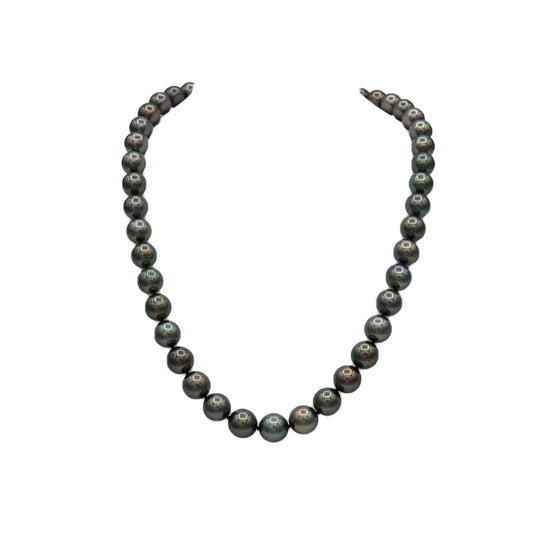 9.0 - 11mm Tahitian Black Pearl Strand