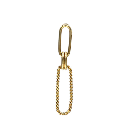 14K Yellow Gold Dangle Earrings