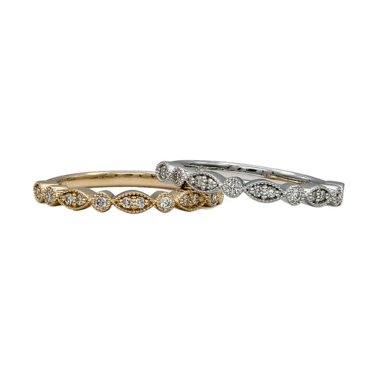 Diamond Wedding Band in 14K 