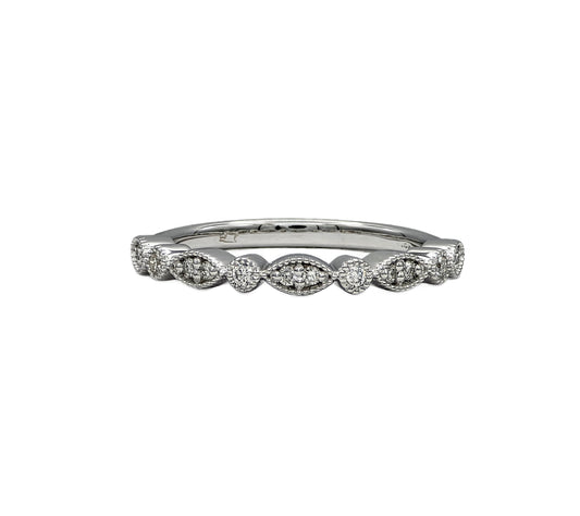 Diamond Wedding Band in 14K 
