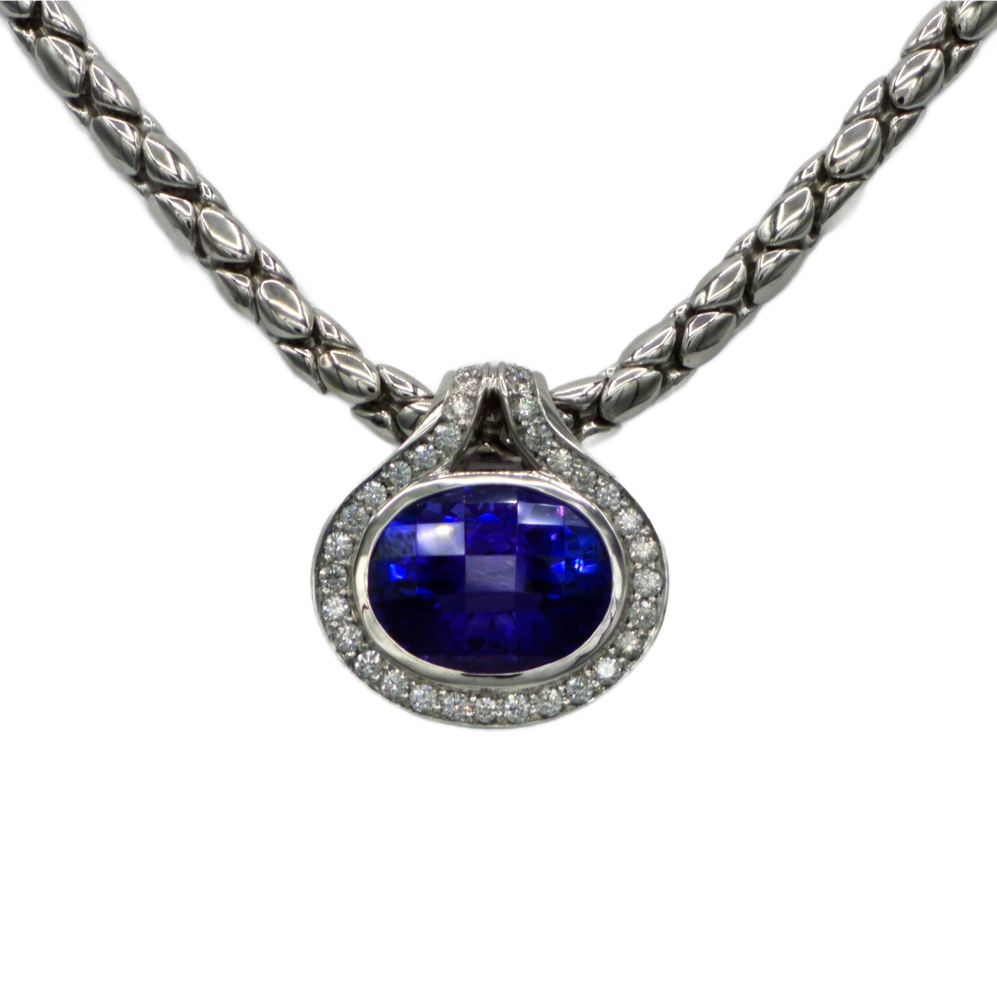 Handmade Tanzanite Pendant