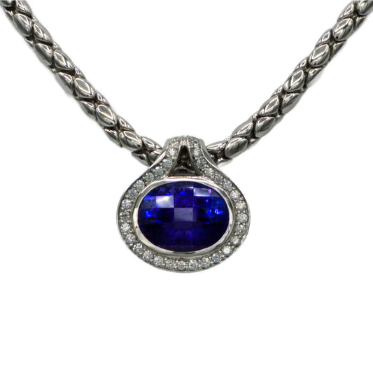 Handmade Tanzanite Pendant